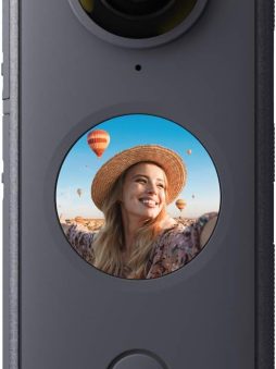 Insta360 ONE X2 360 Degree Waterproof Action Camera, 5.7K 360, Stabilization, Touch Screen, AI Editing, Live Streaming, Webcam, Voice Control